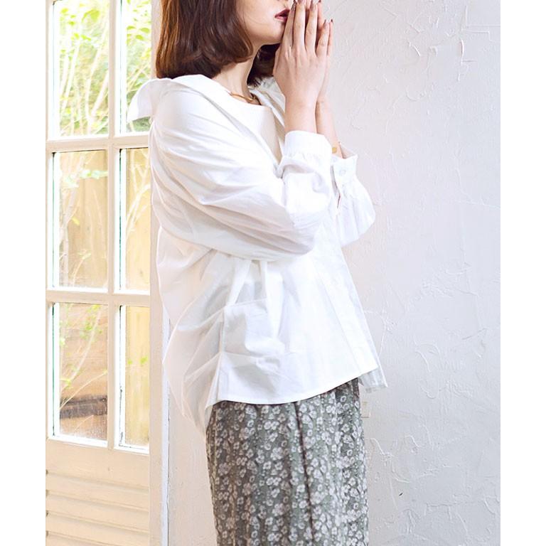 シャツ ブラウス 開襟 長袖 ロールアップ ホワイト 白シャツ 定番 送料無料 レディース プチプラ 代 30代 40代 ママコーデ 大人カジュアル 春 通勤 オフィス a Growingrich 通販 Yahoo ショッピング