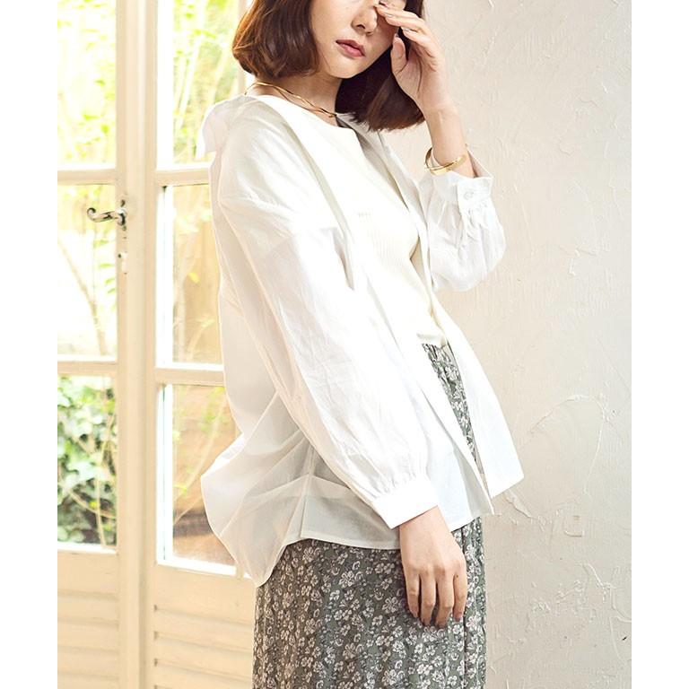 シャツ ブラウス 開襟 長袖 ロールアップ ホワイト 白シャツ 定番 送料無料 レディース プチプラ 代 30代 40代 ママコーデ 大人カジュアル 春 通勤 オフィス a Growingrich 通販 Yahoo ショッピング