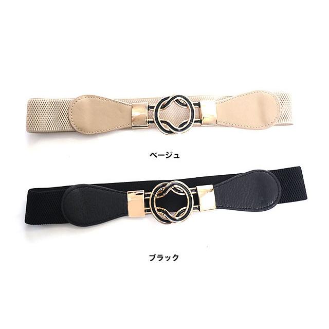 ベルト レディース 細 ゴムベルト ダルマカン リング ゴールド 雑貨 小物 春夏秋冬 エッジゴールドリングゴムベルト 送0 | ブランド登録なし | 08