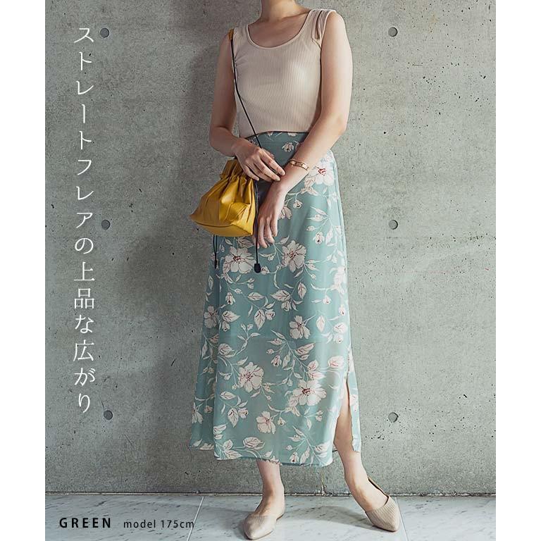 レディース レディースファッション スカート 春 夏 秋 ロング マキシ
