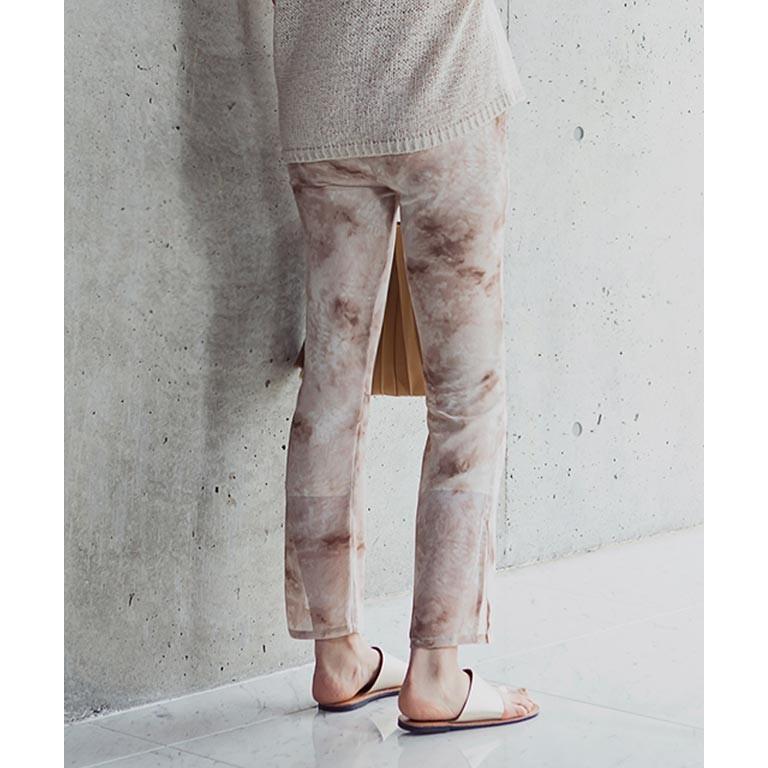 送料無料 パンツ レディース 夏 秋 フレア ロング タイダイ 柄 パンツ カジュアル スリット 清涼 染物 模様 流行 0212 Growingrich 通販 Yahoo ショッピング