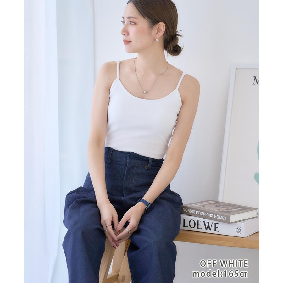 カップ付き バックオープンブラトップ キャミソール ブラ バックオープンブラ リブ カップ付きキャミソール 背中開き ブラ | ブランド登録なし | 16