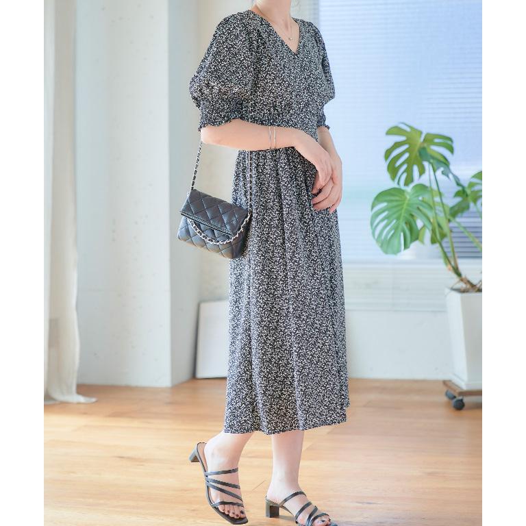 花柄ワンピース 半袖 ワンピース 夏 レディース 40代 ロング 花柄ワンピース 半袖 ワンピース 夏 レディース 40代 ロング