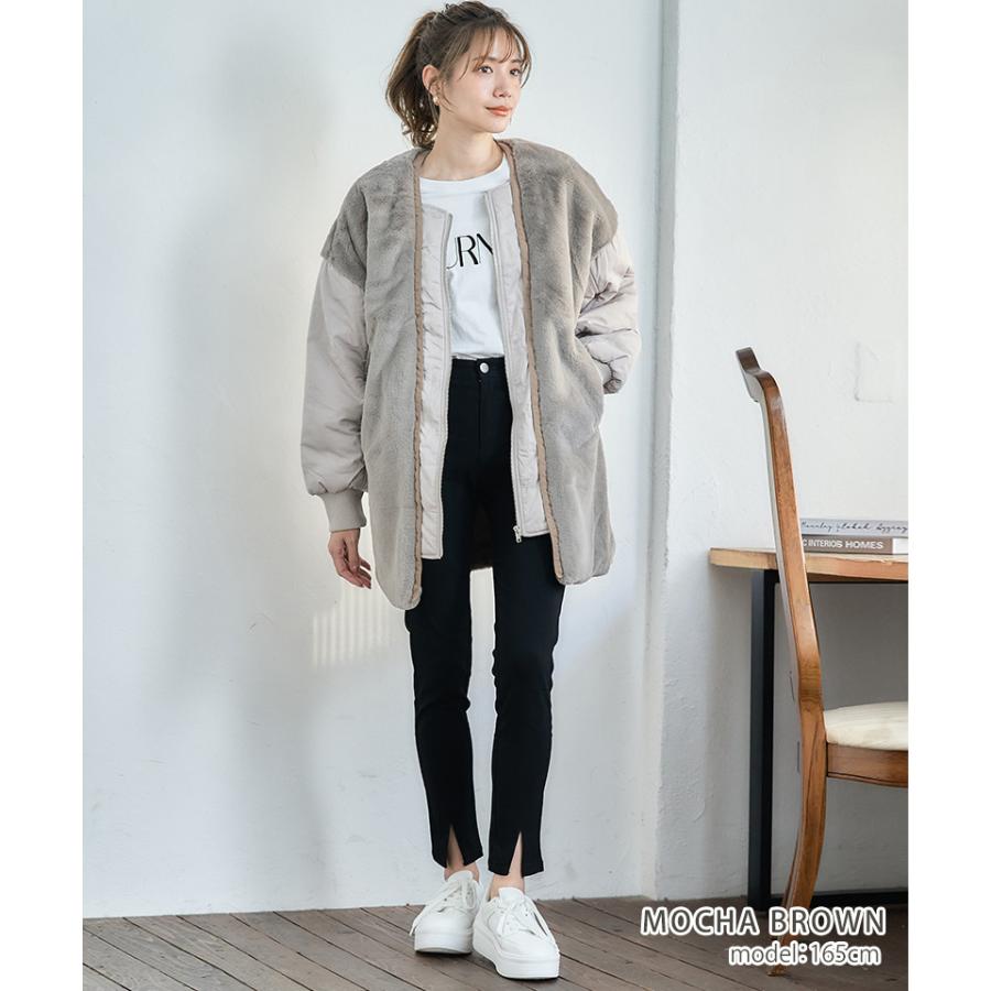 BRILL 2025SS ナイロンブルゾン コート アウター グレー 美品 アウター レディース 2024 冬 防寒 ブルゾン : GROWINGRICH - 通販