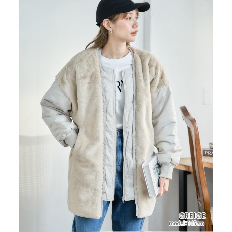 アウター レディース 2024 冬 防寒 ブルゾン : GROWINGRICH - 通販