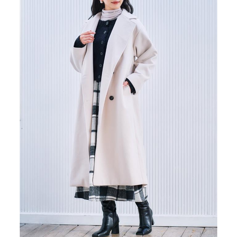 コート レディース 40代 50代 冬 ロングコート : GROWINGRICH - 通販