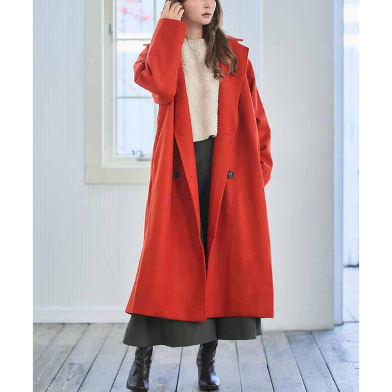 コート レディース 40代 50代 冬 ロングコート : GROWINGRICH - 通販