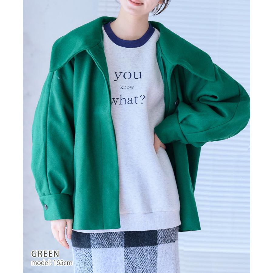 コート レディース 40代 冬 アウター 2024 : GROWINGRICH - 通販