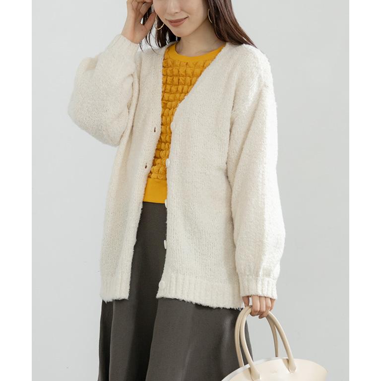 ニット カーディガン 厚手 レディース ニットカーディガン 秋 冬