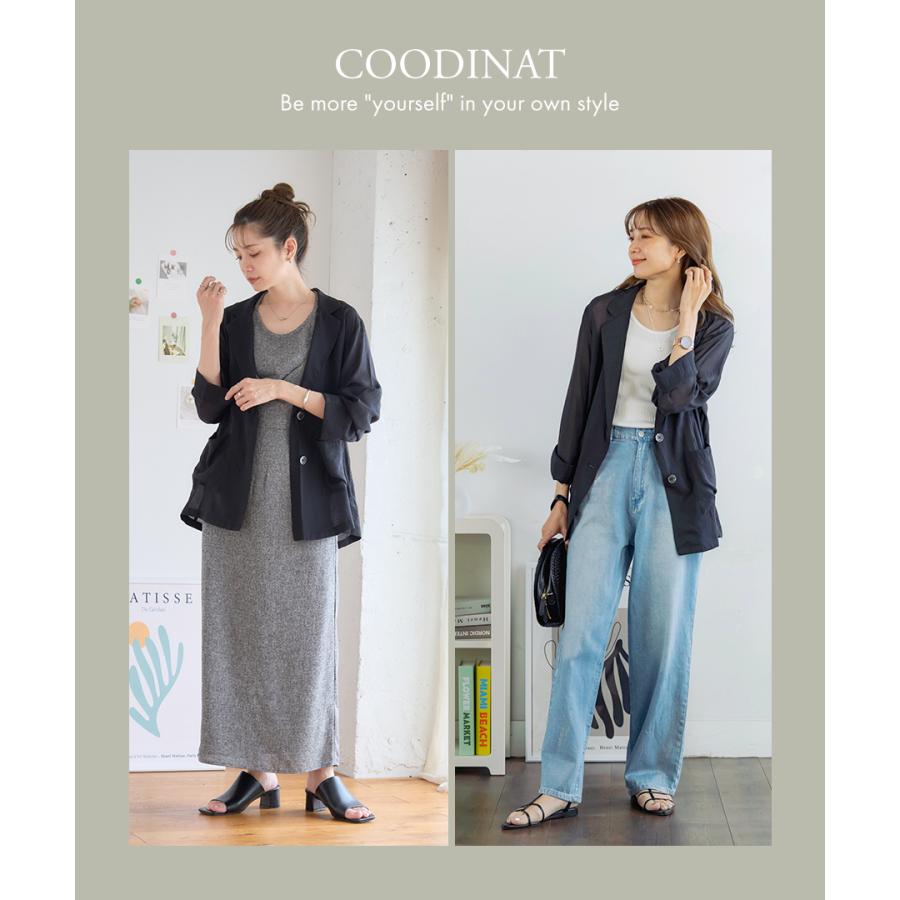 SALE シアージャケット レディース 長袖 テーラード トップス