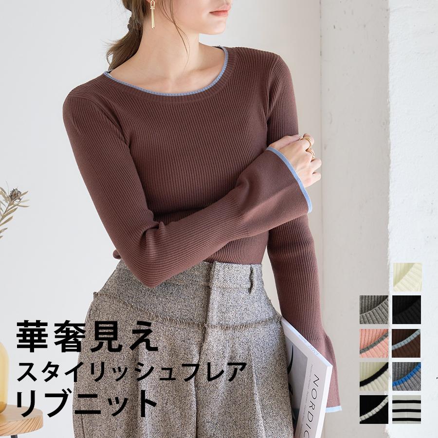 ニット レディース 春 50代 40代 セーター : GROWINGRICH - 通販 
