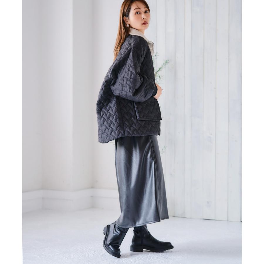 アウター レディース キルティングジャケット キルティングコート