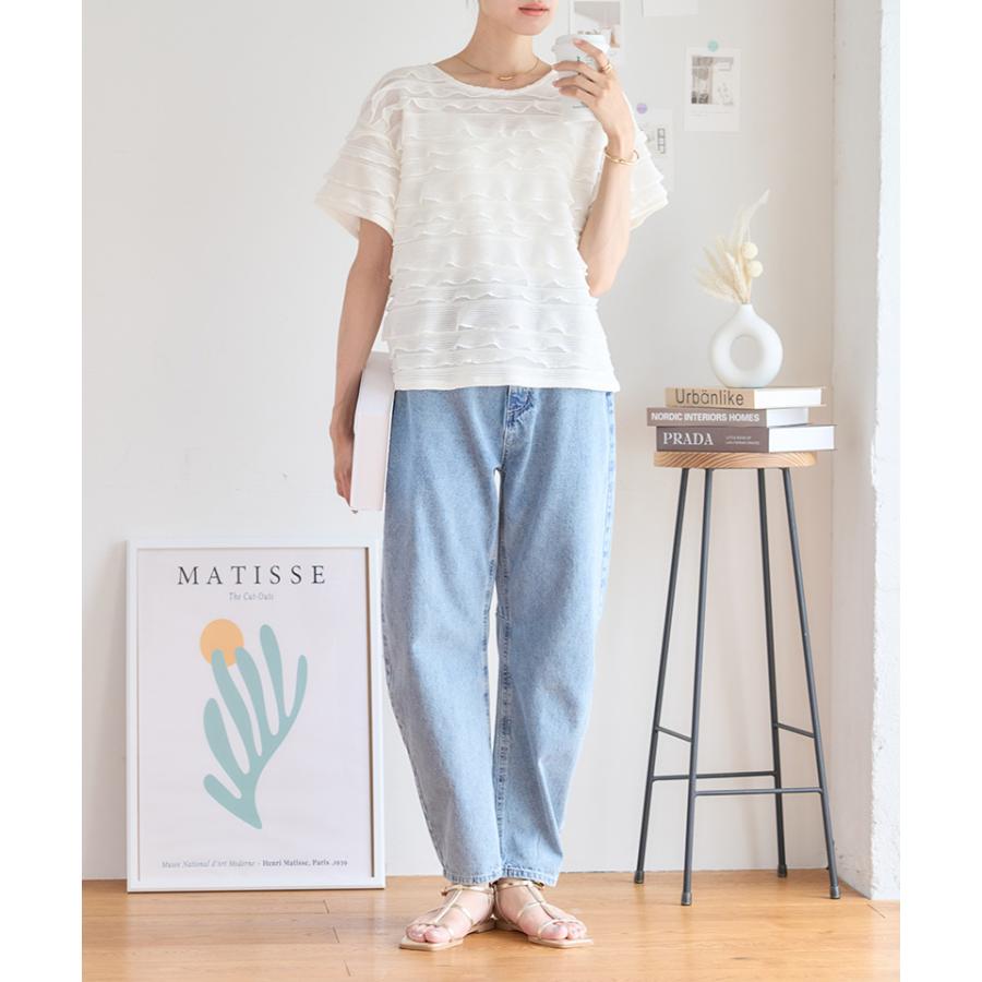 デニム レディース カーブパンツ お洒落 タック カーブデニム 低 デニム レディース カーブパンツ お洒落 タック カーブデニム 低