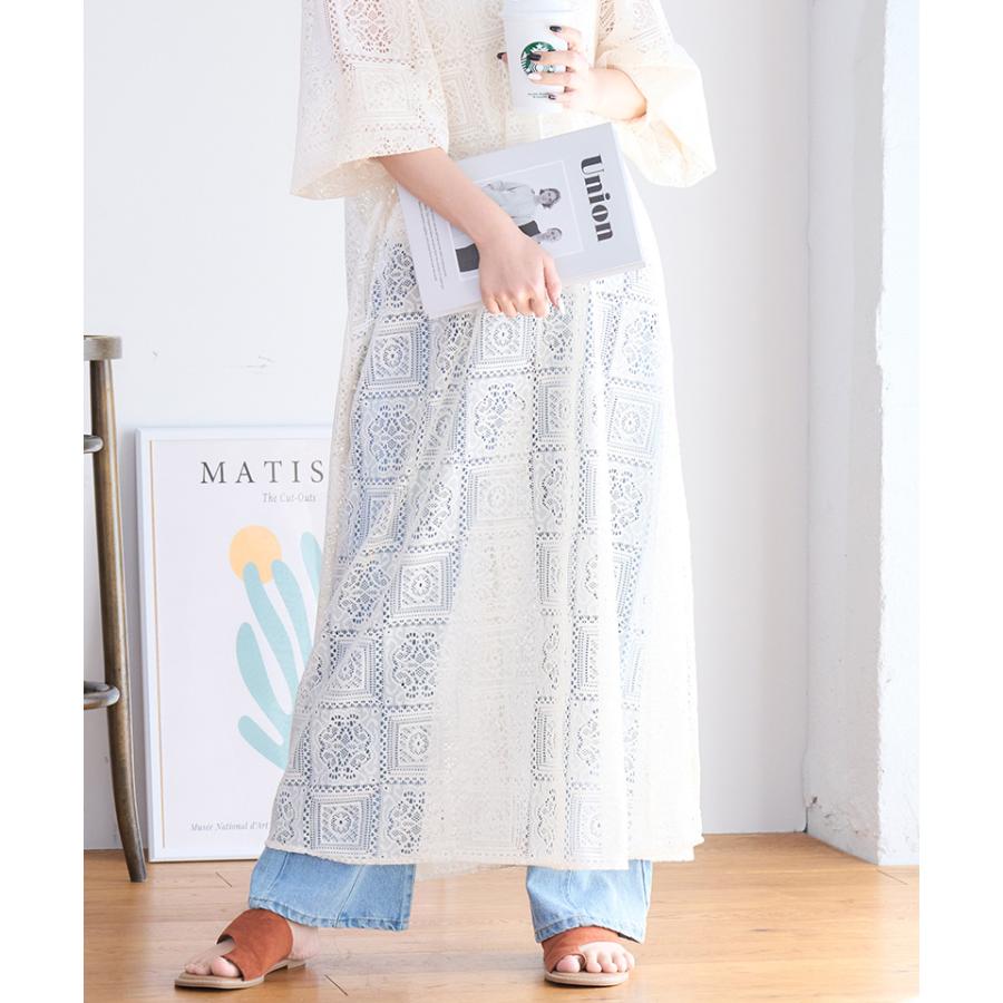 クロシェレース ワンピース : GROWINGRICH - 通販 - Yahoo!ショッピング