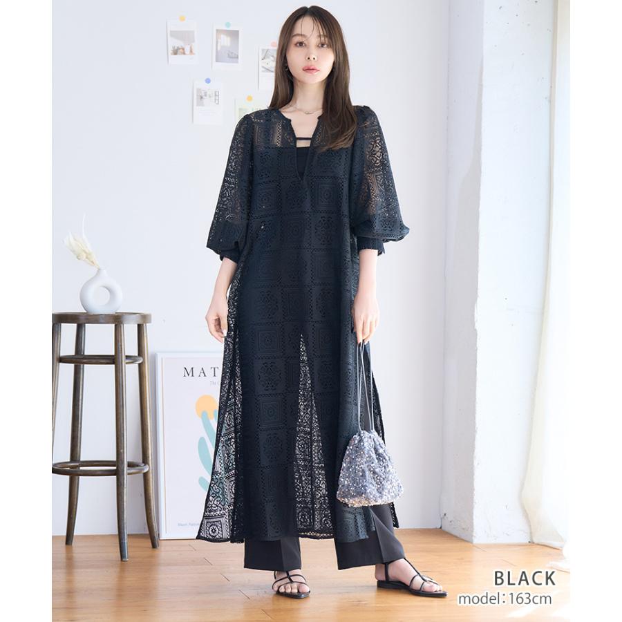 クロシェレース ワンピース : GROWINGRICH - 通販 - Yahoo!ショッピング