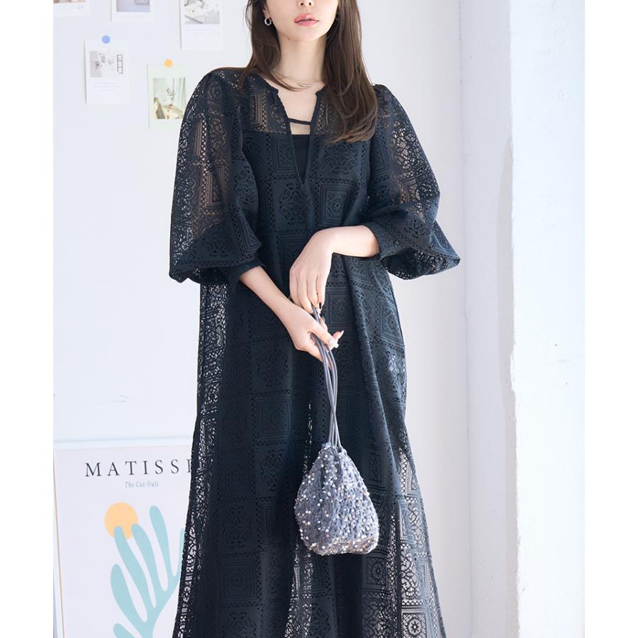クロシェレース ワンピース : GROWINGRICH - 通販 - Yahoo!ショッピング
