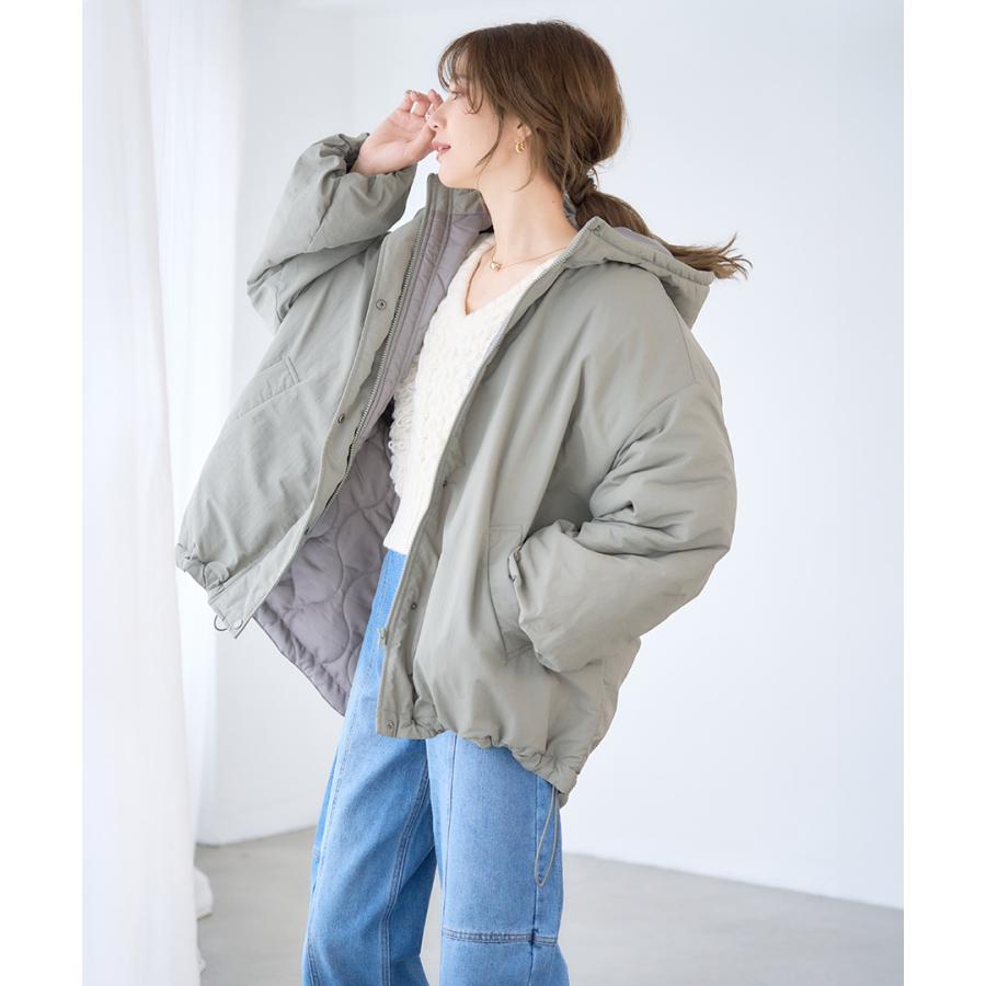 中綿ジャケット レディース 中綿コート モンスターパーカー 中綿