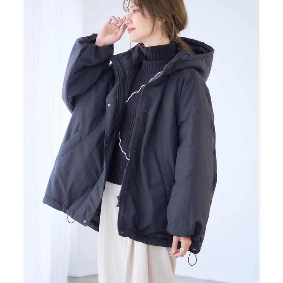 中綿ジャケット レディース 中綿コート モンスターパーカー 中綿