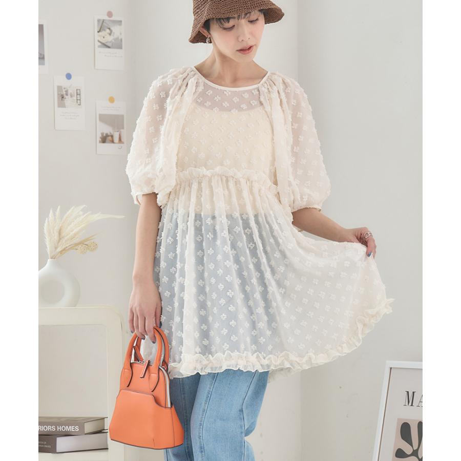 新品未使用‼️バックリボンシフォンワンピース　FLOWER Mサイズ SNIDEL｜バックリボンシフォンワンピース | Rakuten Fashion