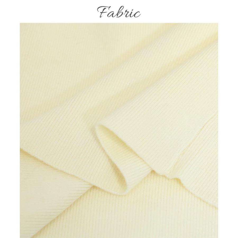 オフショルダー ニット レディース 長袖 秋冬 オフショルニット ギャザー オフショル 肩だし 上品 大人 きれいめ | ブランド登録なし | 07