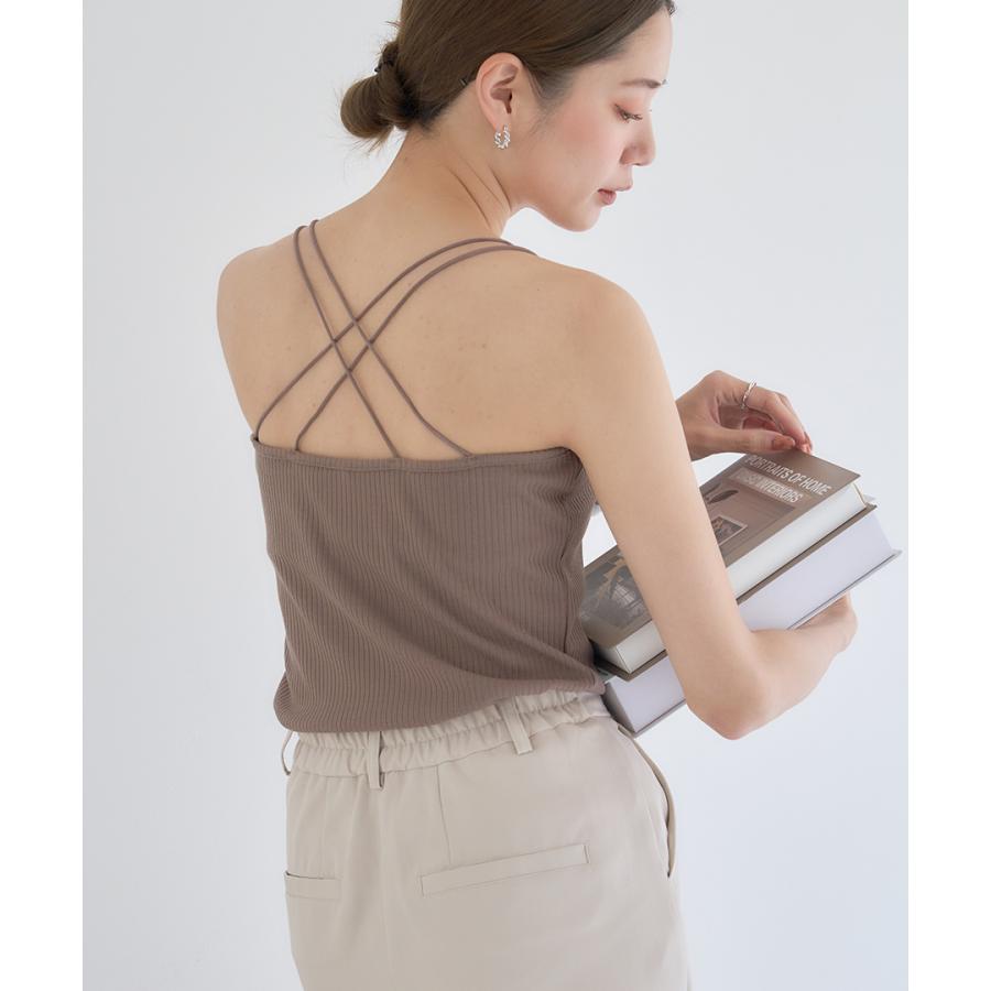 d.i.a 背中ガン開き即売トップス d.i.a 背中ガン開き即売トップス SALE カップ付き バッククロス ブラ