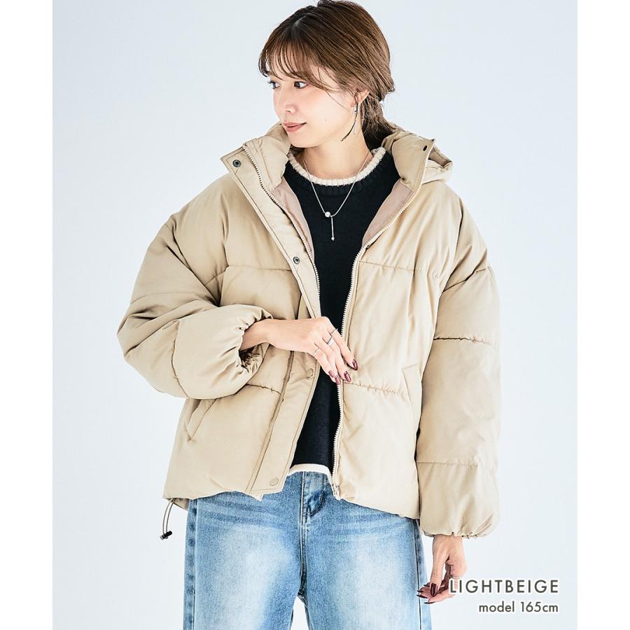 SALE フェイクダウン ジャケット レディース ダウンジャケット 中綿