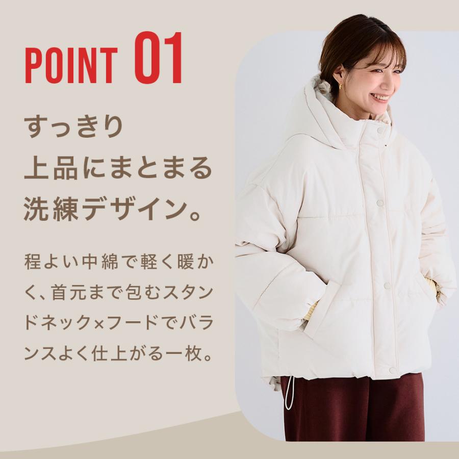 SALE フェイクダウン ジャケット レディース ダウンジャケット 中綿