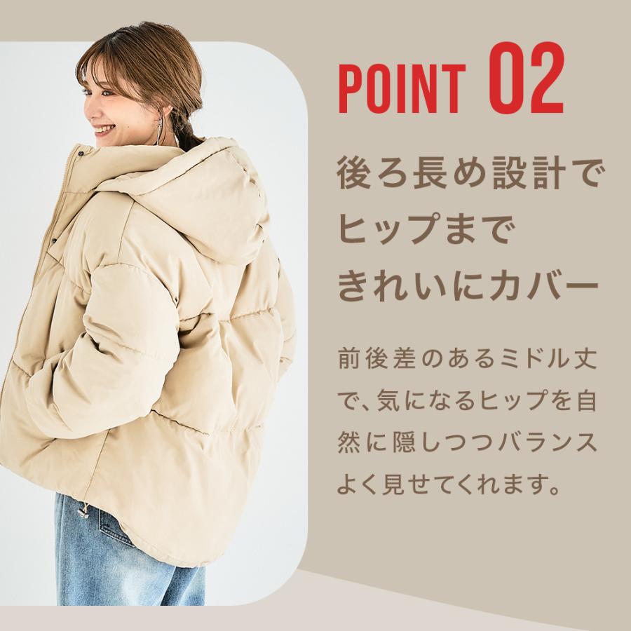 SALE フェイクダウン ジャケット レディース ダウンジャケット 中綿