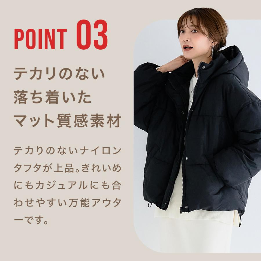 SALE フェイクダウン ジャケット レディース ダウンジャケット 中綿