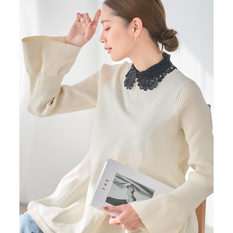 SALE つけ襟 レース 付け襟 フリル つけえり 刺繍 白 黒 おしゃれ 付け衿 フォーマル 入園式 入学式 卒業式 セレモニー ハレの日 | ブランド登録なし | 11