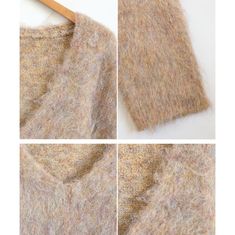 ブークレシャギーＶネックニット | ブランド登録なし | 16