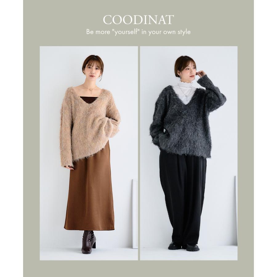 ブークレシャギーＶネックニット | ブランド登録なし | 04