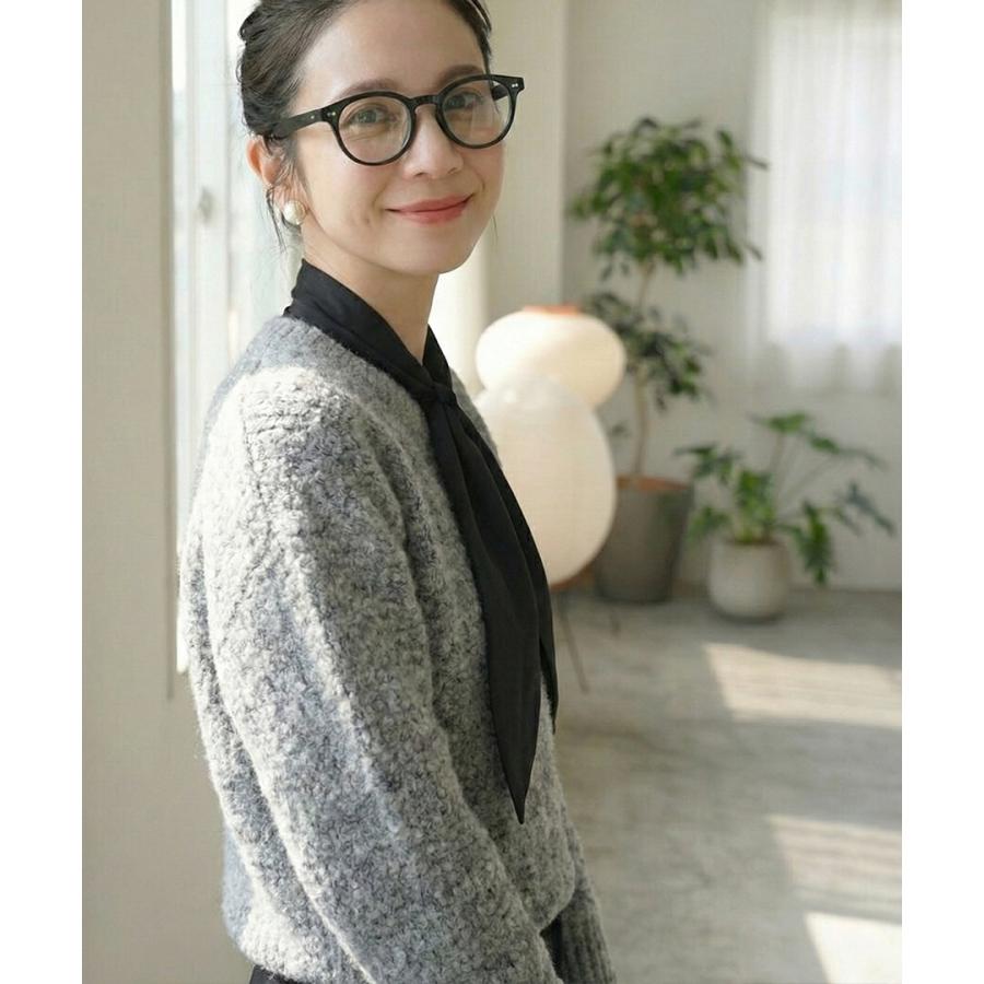 オケージョン つけ襟 ボウタイ リボン 付け襟 "一瞬で、きちんと感" つけえり りぼん きれいめ 刺繍 白 黒 おしゃれ 付け衿 | ブランド登録なし | 09