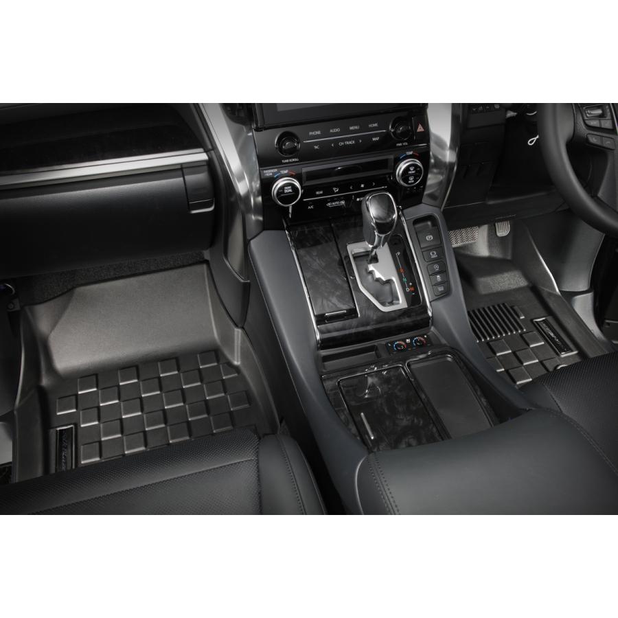 30アルファードSR/ヴェルファイアZR(7人/ハイブリッド) スタンダード ステップ付フロアマット/3DマットSET Ver.2 SilkBlazeXArtina