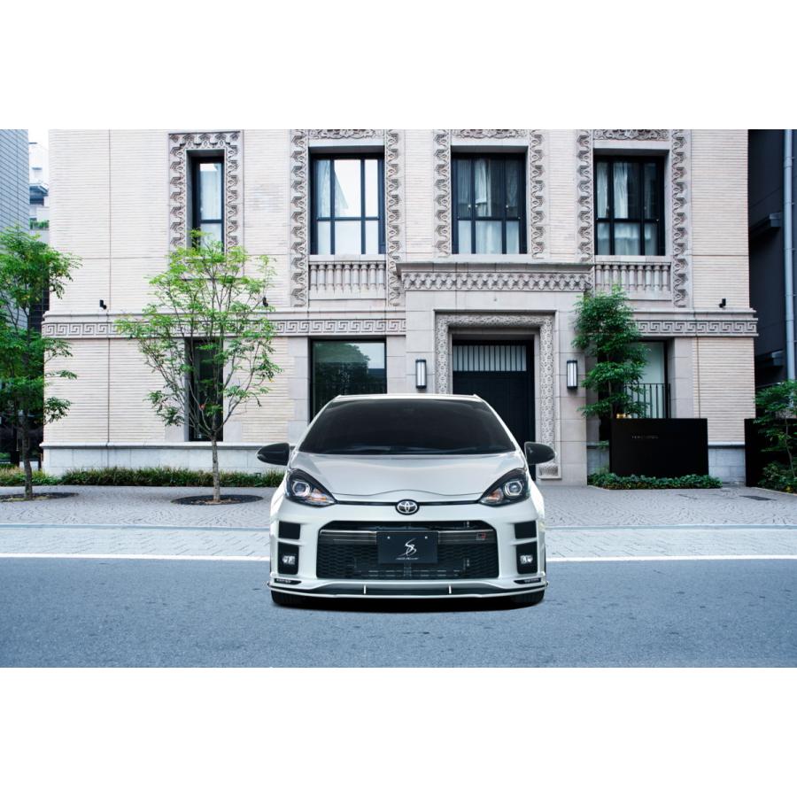 NHP10 アクア G/GRsport フロントリップスポイラー Type-S シルク
