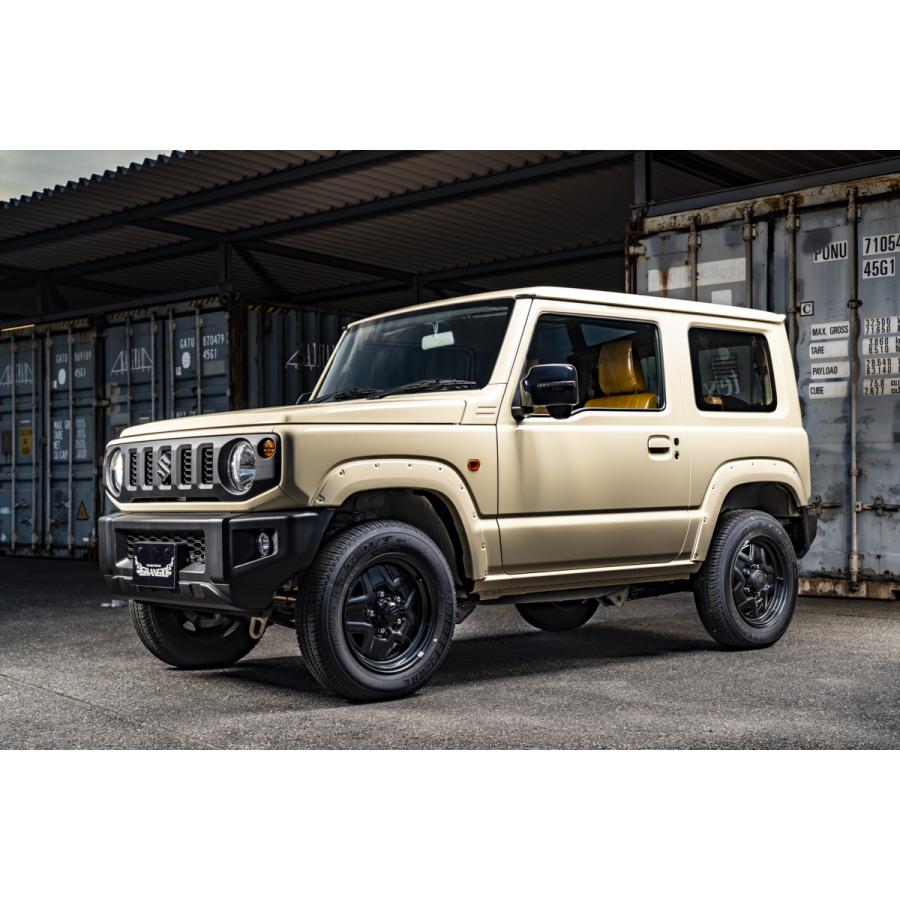 GRANGIO JB64ジムニー オーバーフェンダーキット 未塗装 シボ無