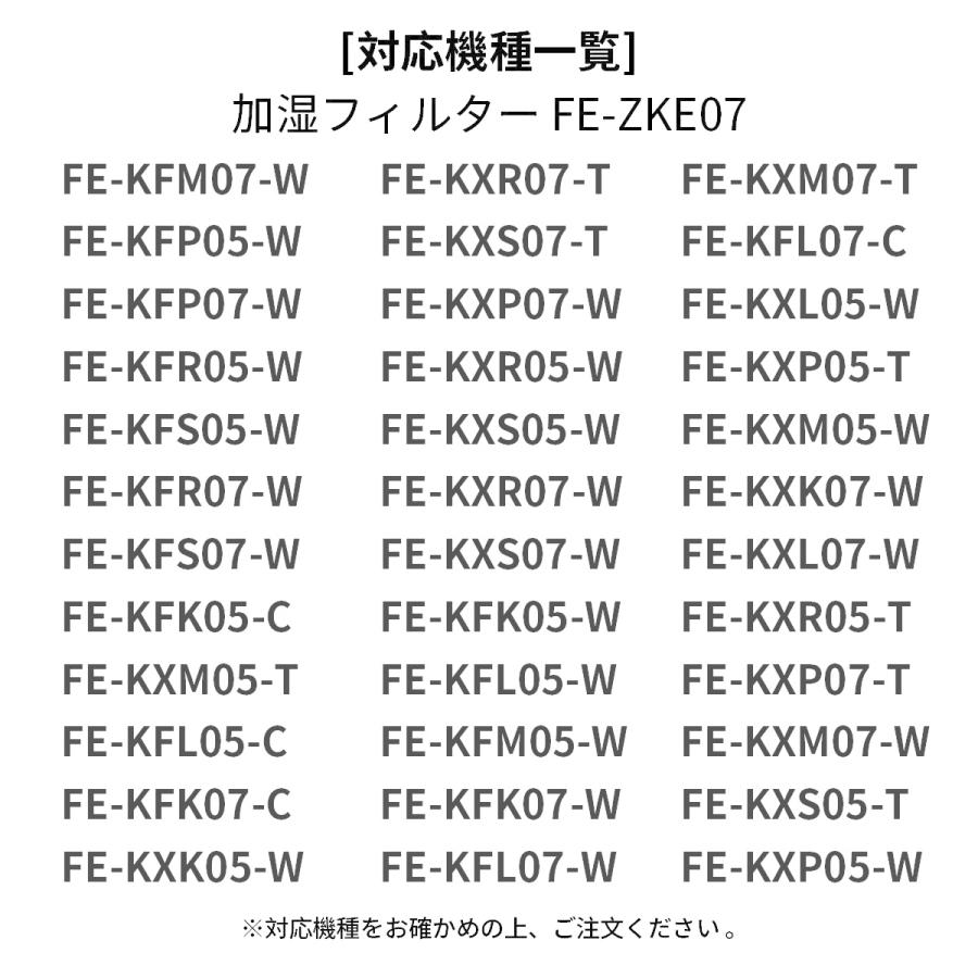 FE-ZKE07 加湿器用 加湿フィルター fe-zke07 パナソニック気化式加湿機 フィルター （互換品）｜gride-store｜03