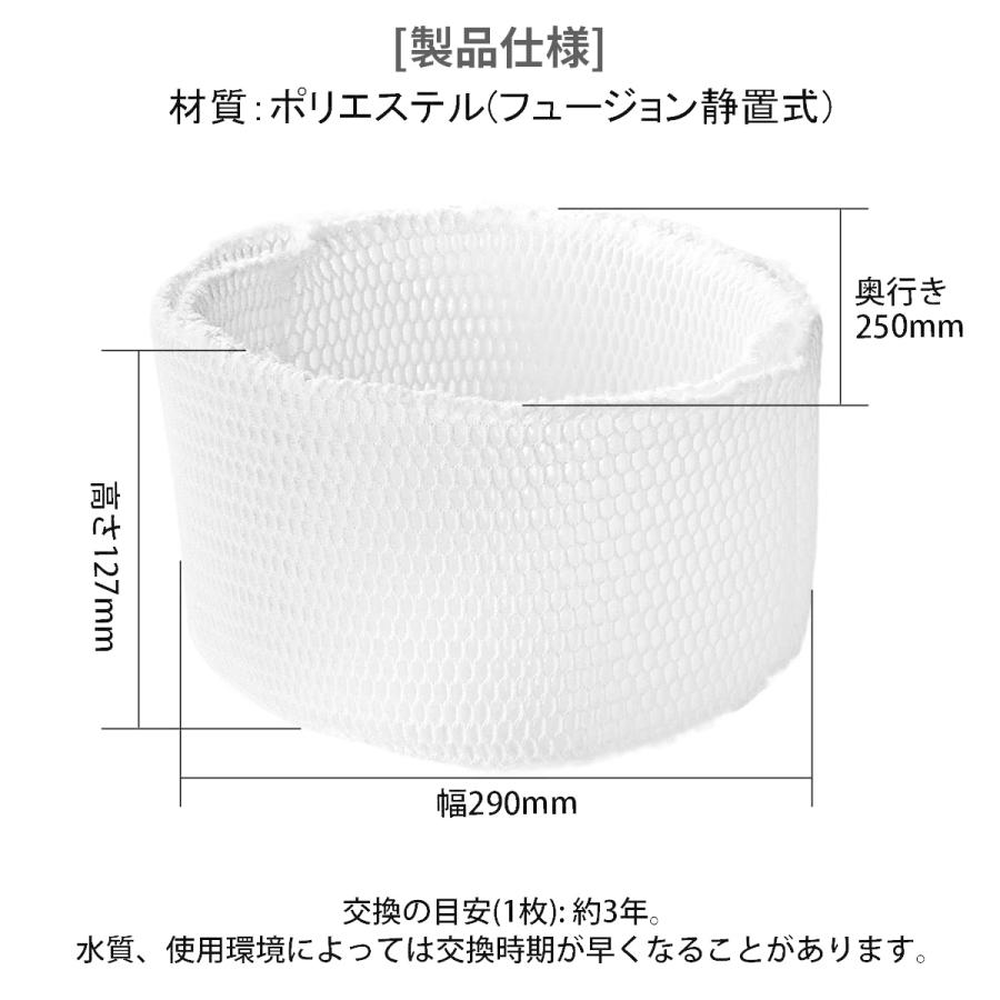 FE-ZKE07 加湿器用 加湿フィルター fe-zke07 パナソニック気化式加湿機 フィルター （互換品）｜gride-store｜05