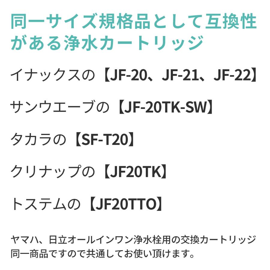 浄水カートリッジ jf-22 交換用 浄水器 カートリッジ 4本セット 浄水カートリッジ jf-22 交換用 浄水器 カートリッジ 4本セット