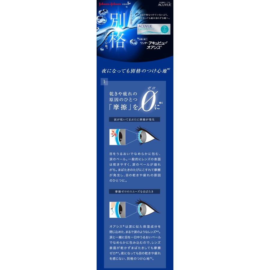 ワンデーアキュビューオアシス 1箱（1箱30枚入）コンタクトレンズ 1日使い捨て ジョンソン エンド ジョンソン ポスト便 送料無料 | ACUVUE | 01