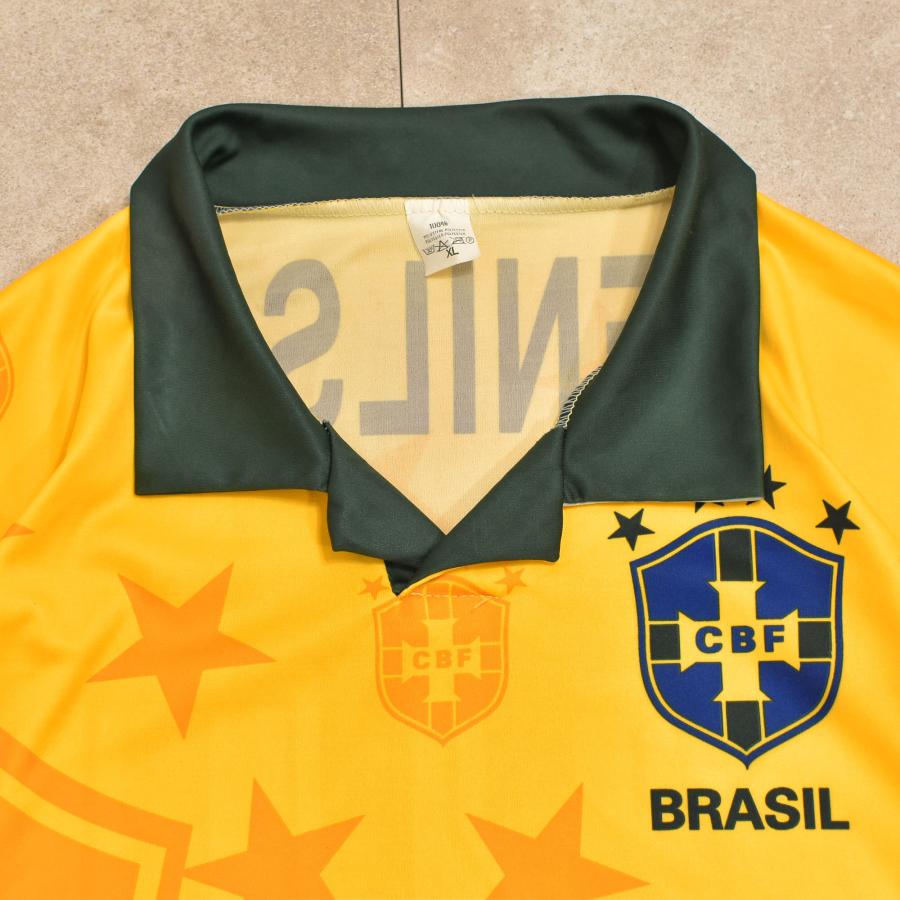 VINTAGE メンズ XLサイズ 90s Brazil CBF ブラジル代表 サッカー