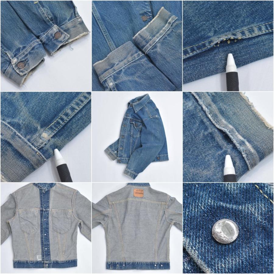 60s levi's リーバイス 557 デニムジャケット 38-40 Levi's 60s LEVI'S557 リーバイス デニムトラッカージャケット 38 後期
