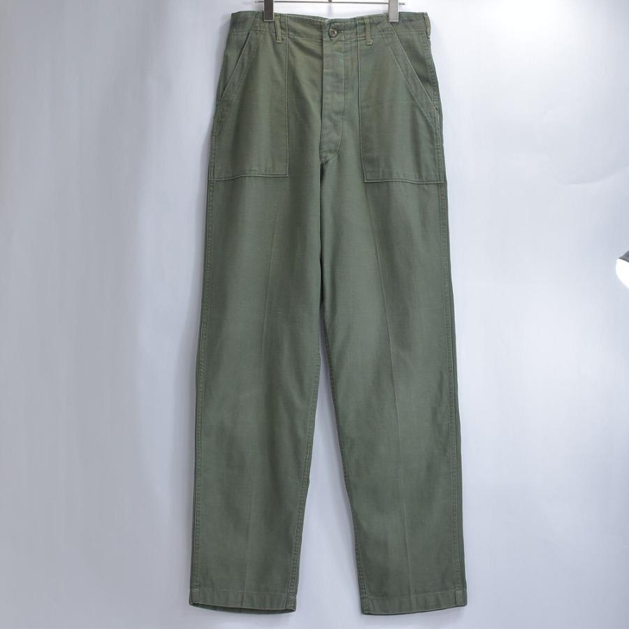 MILITARY 60s U.S.ARMY アメリカ軍 コットンサテン ベイカー