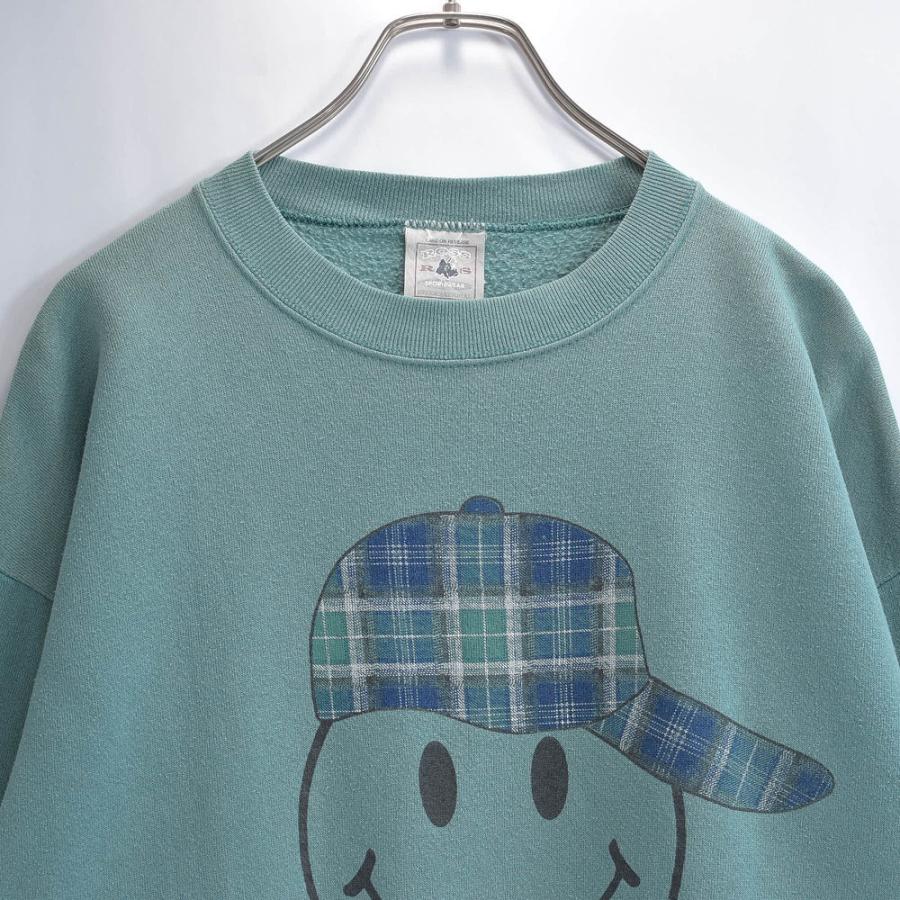 VINTAGE 90s アメリカ製ROSS SPORTSWEARニコちゃん スマイル VINTAGE 90s アメリカ製ROSS SPORTSWEARニコちゃん スマイル