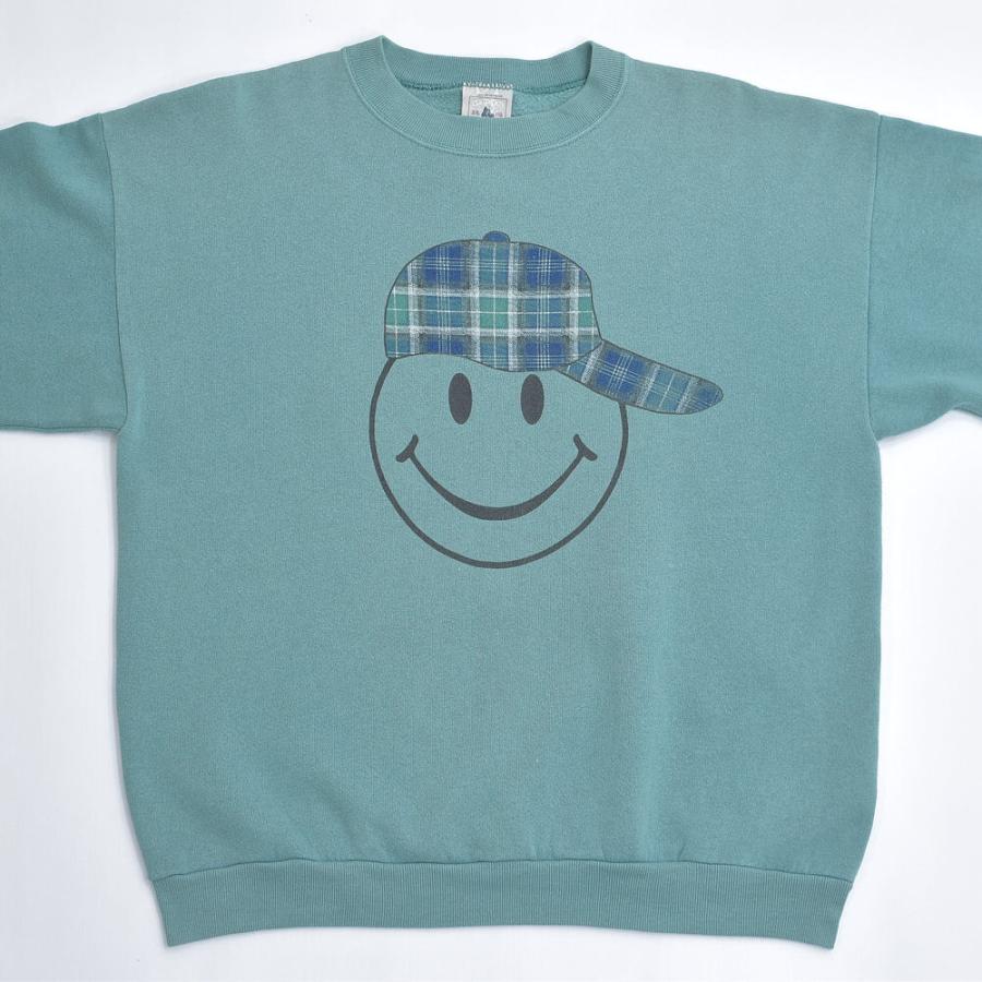 VINTAGE 90s アメリカ製ROSS SPORTSWEARニコちゃん スマイル VINTAGE 90s アメリカ製ROSS SPORTSWEARニコちゃん スマイル