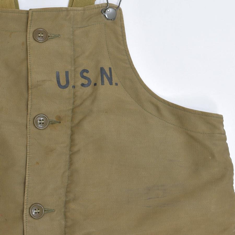 VINTAGE 40s U.S.NAVY アメリカ海軍 N-1 デッキパンツ NXsx38068