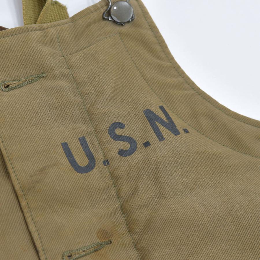 VINTAGE 40s U.S.NAVY アメリカ海軍 N-1 デッキパンツ NXsx38068