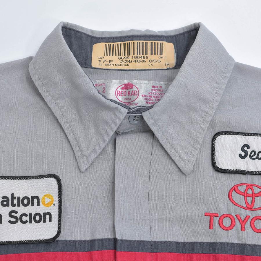 RED KAP（レッドキャップ） 00s RED KAP TOYOTA ワークシャツ ワッペン
