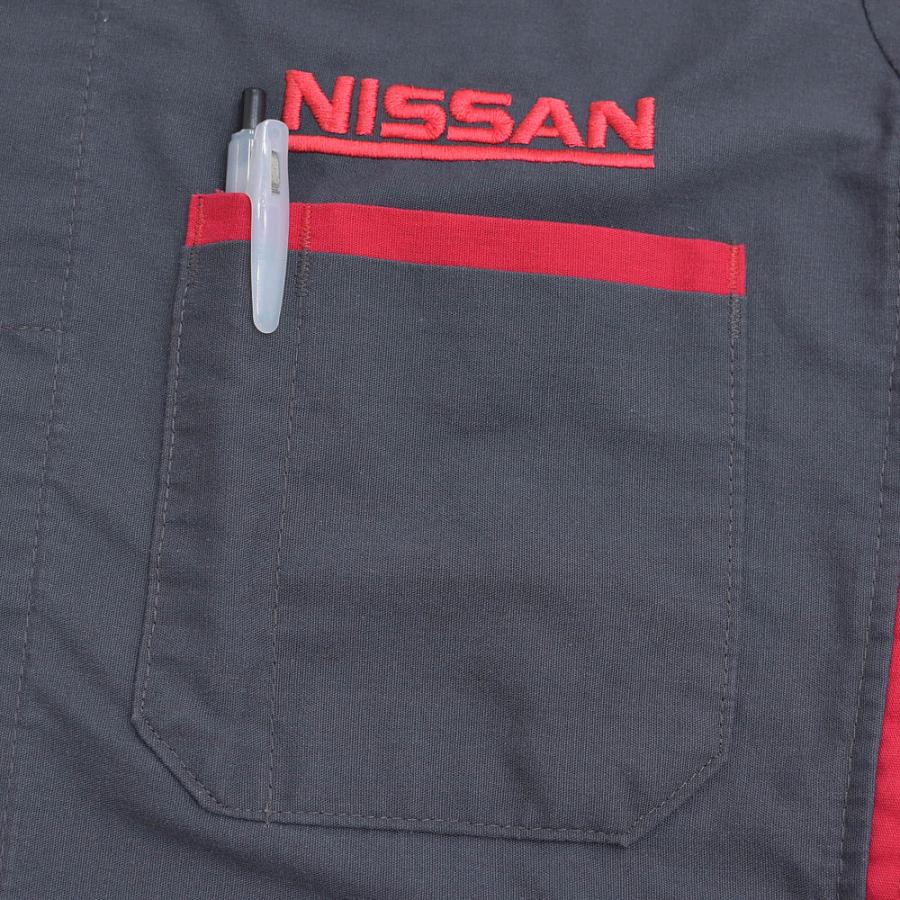 RED KAP（レッドキャップ） 00s RED KAP NISSAN ワークシャツ ワッペン