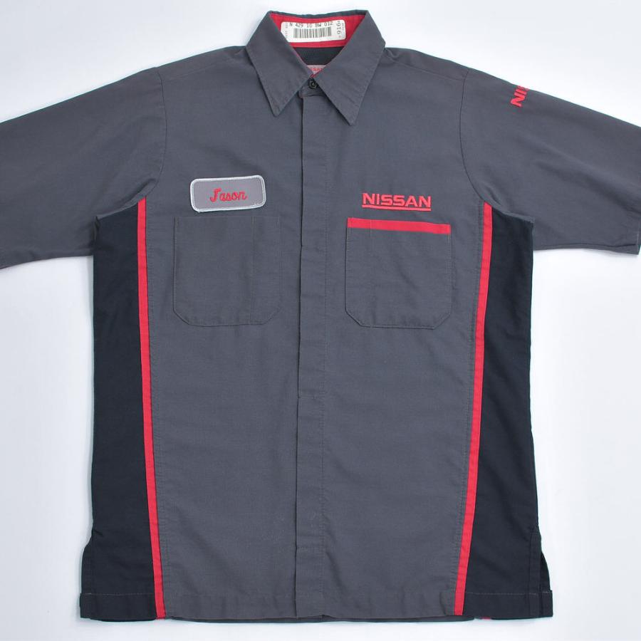 RED KAP（レッドキャップ） 00s RED KAP NISSAN ワークシャツ ワッペン
